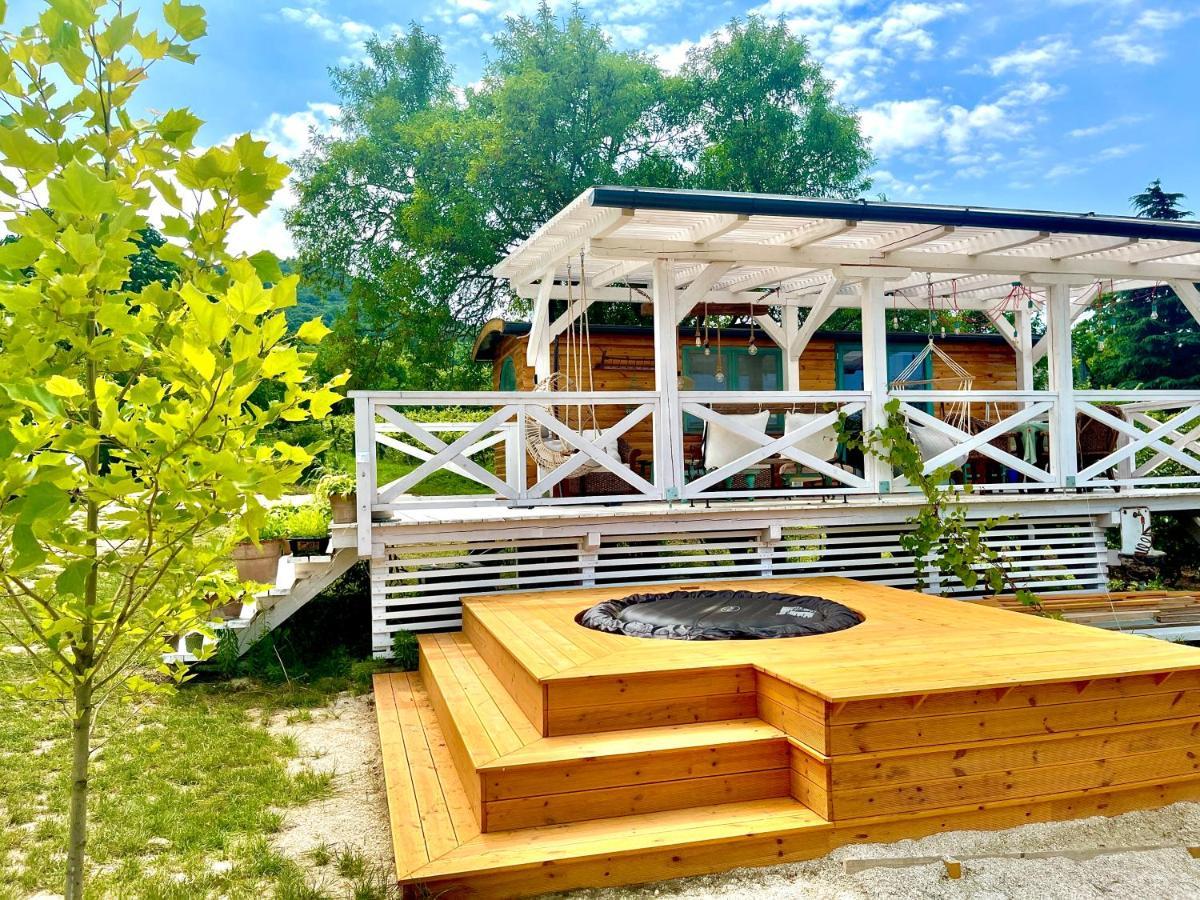 Bohemian Eco Lodge At Lake Balaton Kisapati Екстериор снимка