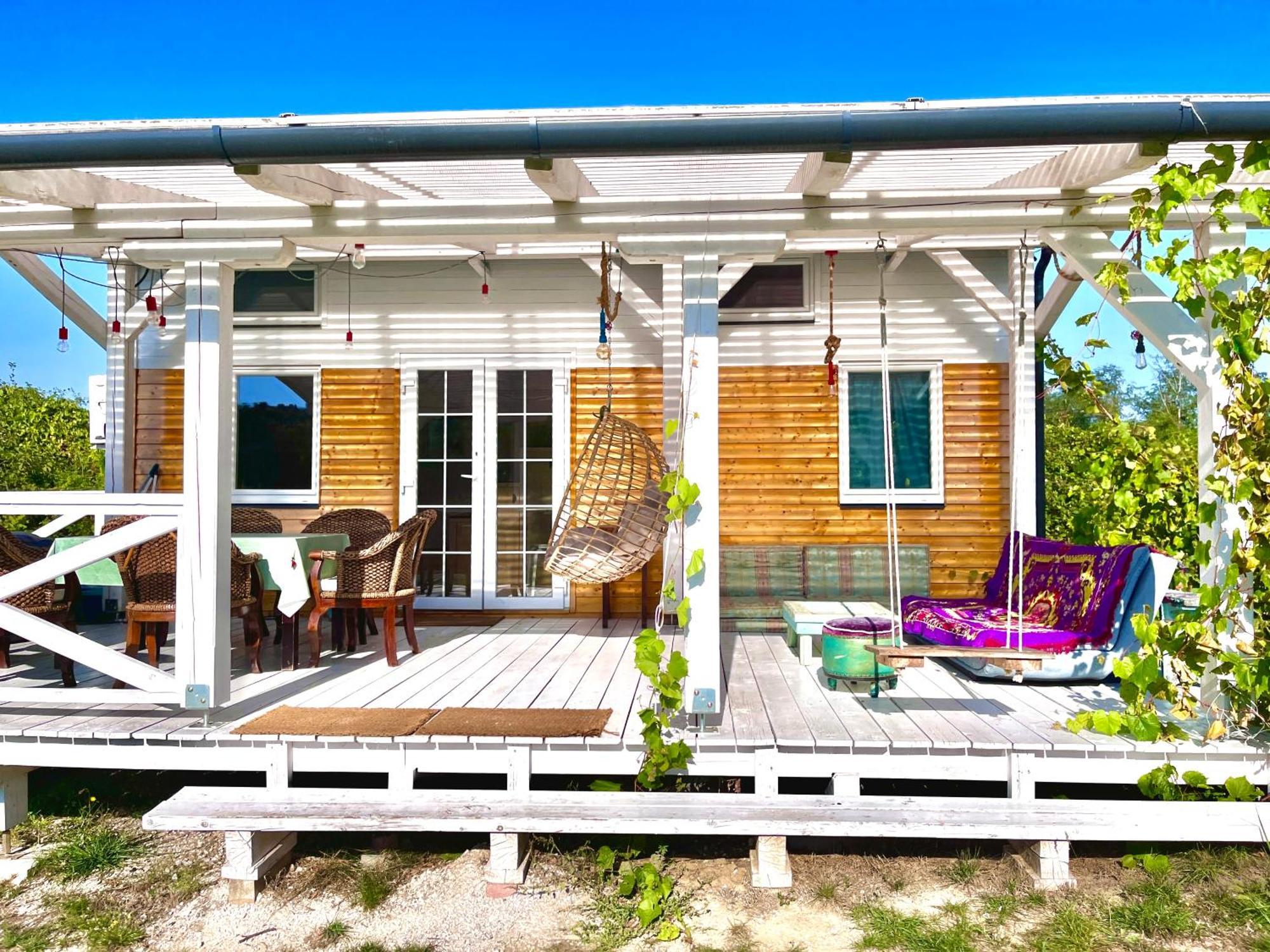 Bohemian Eco Lodge At Lake Balaton Kisapati Екстериор снимка
