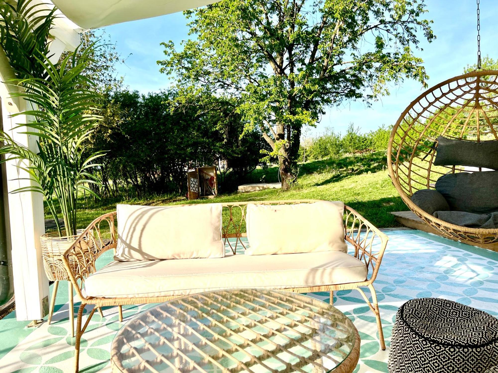 Bohemian Eco Lodge At Lake Balaton Kisapati Екстериор снимка