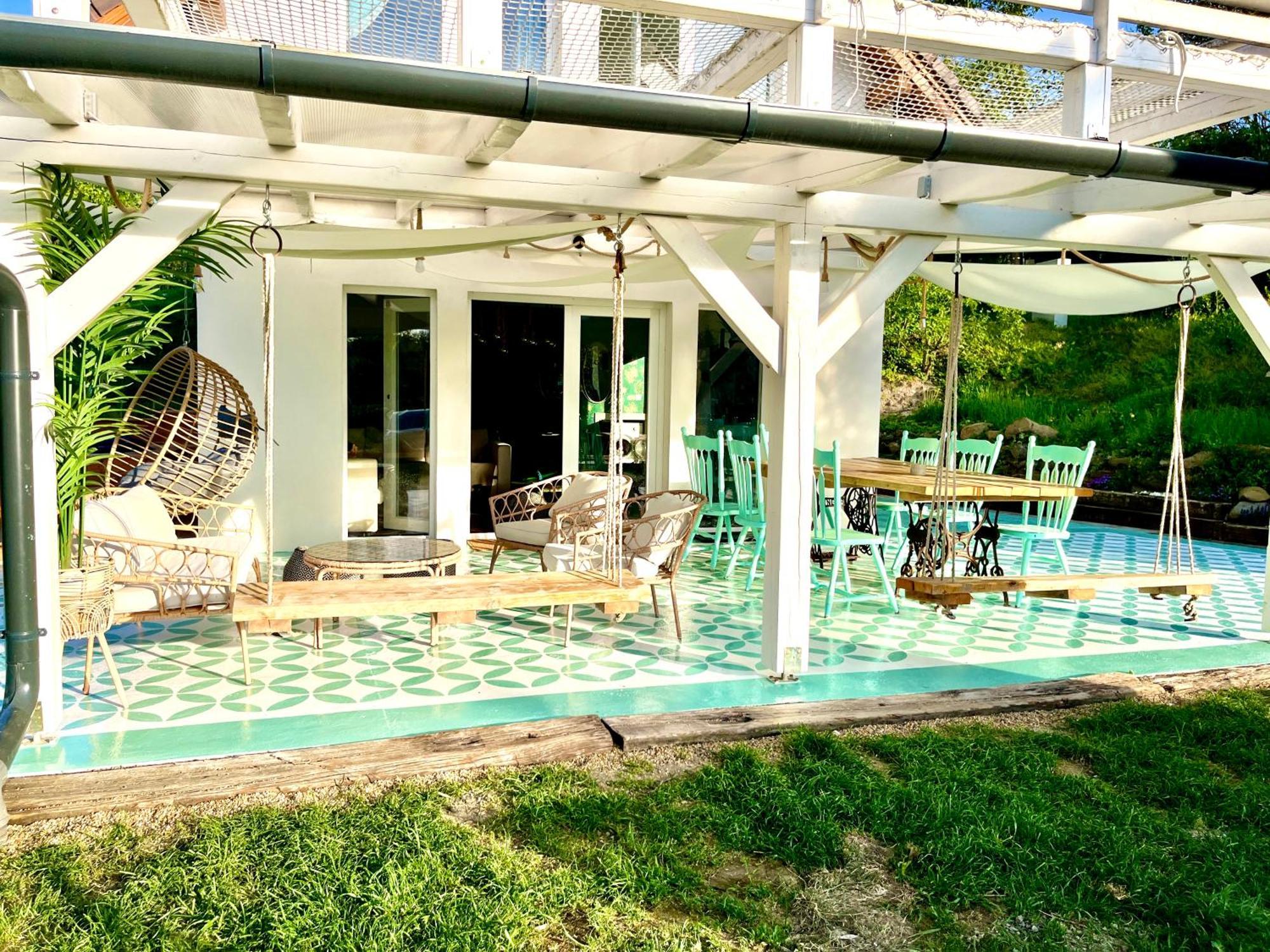 Bohemian Eco Lodge At Lake Balaton Kisapati Екстериор снимка